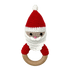Santa Teething Rattle - Magnolia BabyRattle