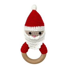  Santa Teething Rattle - Magnolia BabyRattle