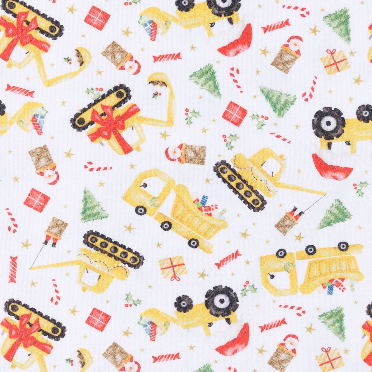 Magnolia Baby_Santa's Construction Crew Zip Playsuit_4