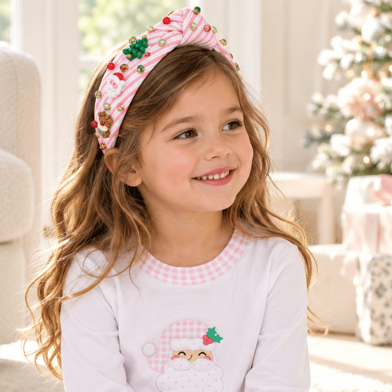 Poppyland_Santa's Stripes Headband_1