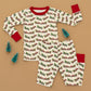 Luna and Arlo_Santa's Tractor Long Pajamas_5