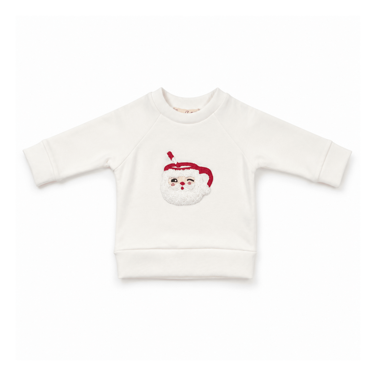 Luna and Arlo_Santa's Treats Pullover Sweatshirt - Ivory_1