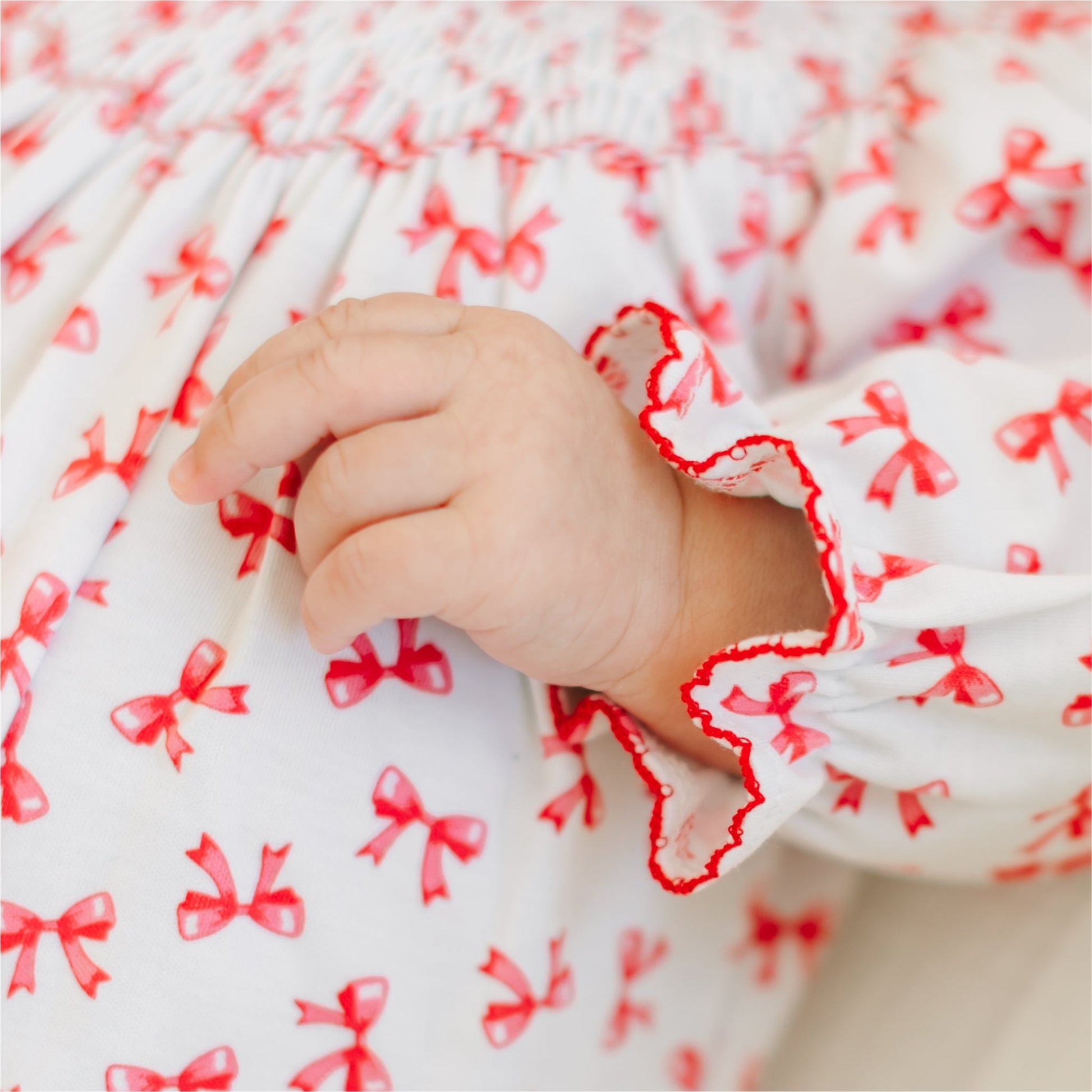 Scarlett Bows Bishop Bubble - Magnolia BabyBubble