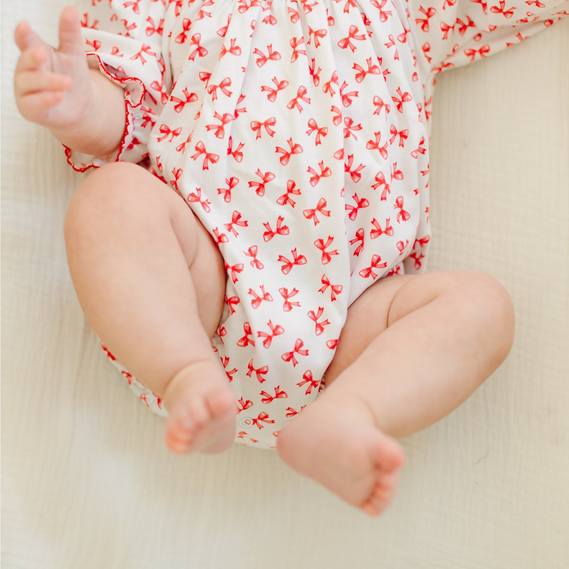 Scarlett Bows Bishop Bubble - Magnolia BabyBubble