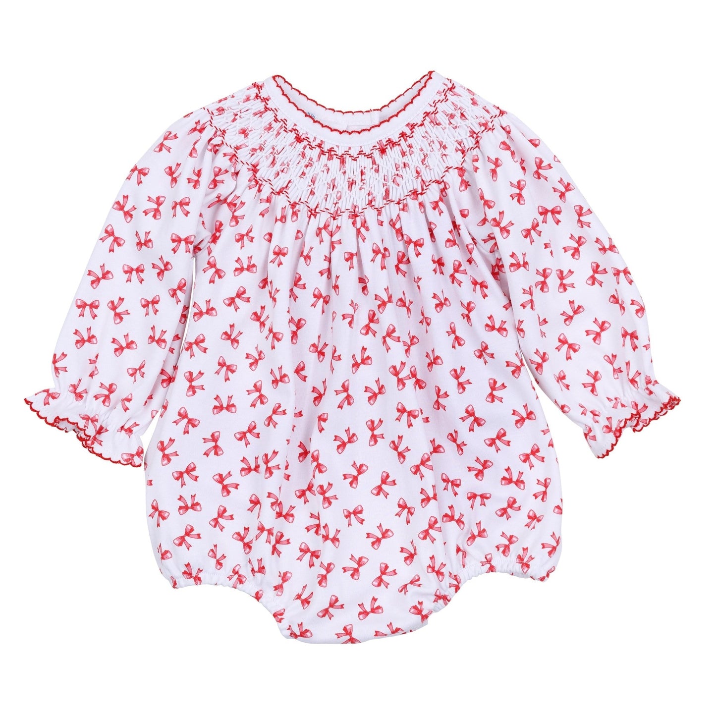 Scarlett Bows Bishop Bubble - Magnolia BabyBubble