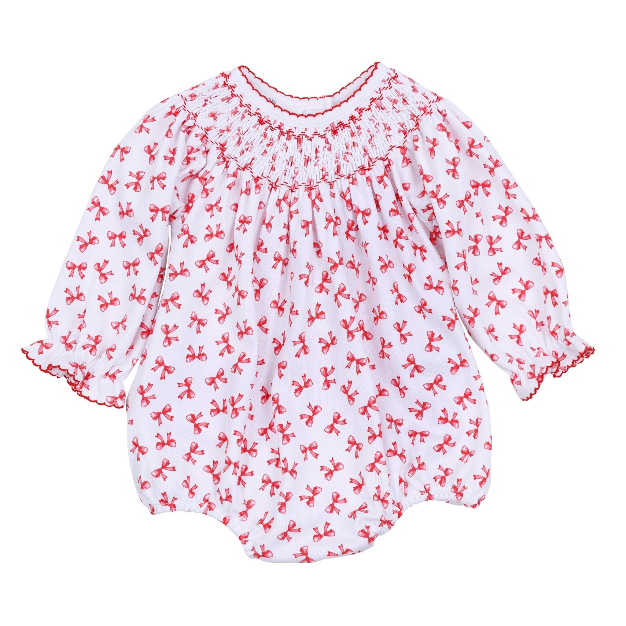 Scarlett Bows Bishop Bubble - Magnolia BabyBubble