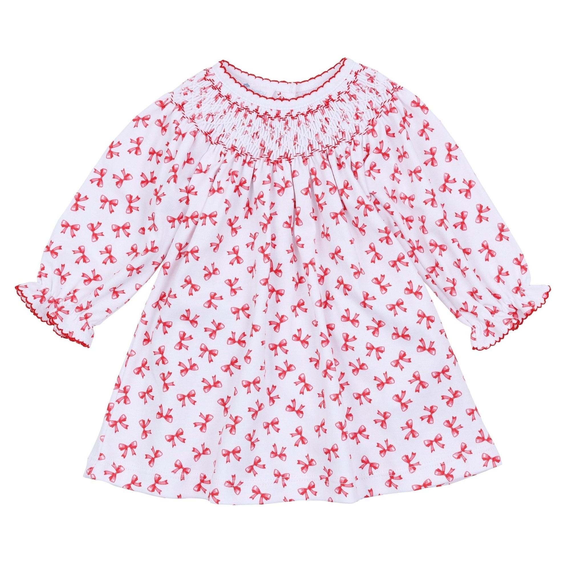 Scarlett Bows Bishop Dress - Magnolia BabyDress