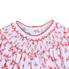 Scarlett Bows Bishop Footie - Magnolia BabyFootie