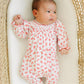 Scarlett Bows Bishop Footie - Magnolia BabyFootie