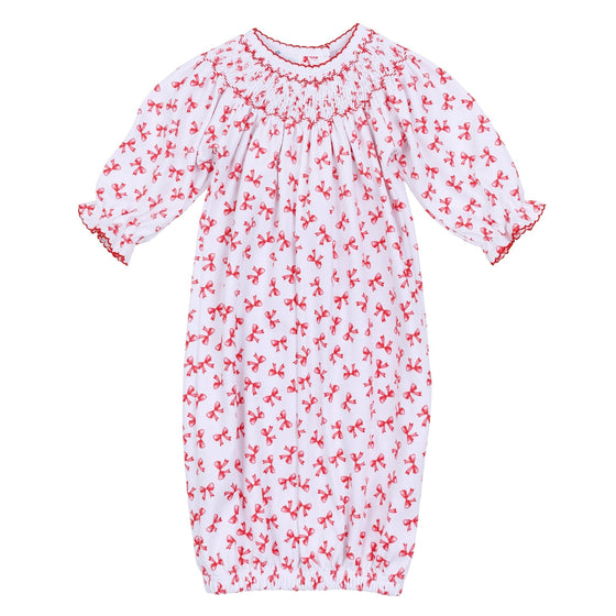 Scarlett Bows Bishop Gown - Magnolia BabyGown