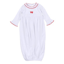  Scarlett Bows Embroidered Ruffle Gathered Gown - Magnolia BabyGown
