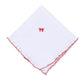 Scarlett Bows Embroidered Ruffle Receiving Blanket - Magnolia BabyReceiving Blanket
