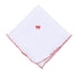 Scarlett Bows Embroidered Ruffle Receiving Blanket - Magnolia BabyReceiving Blanket