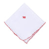 Scarlett Bows Embroidered Ruffle Receiving Blanket - Magnolia BabyReceiving Blanket