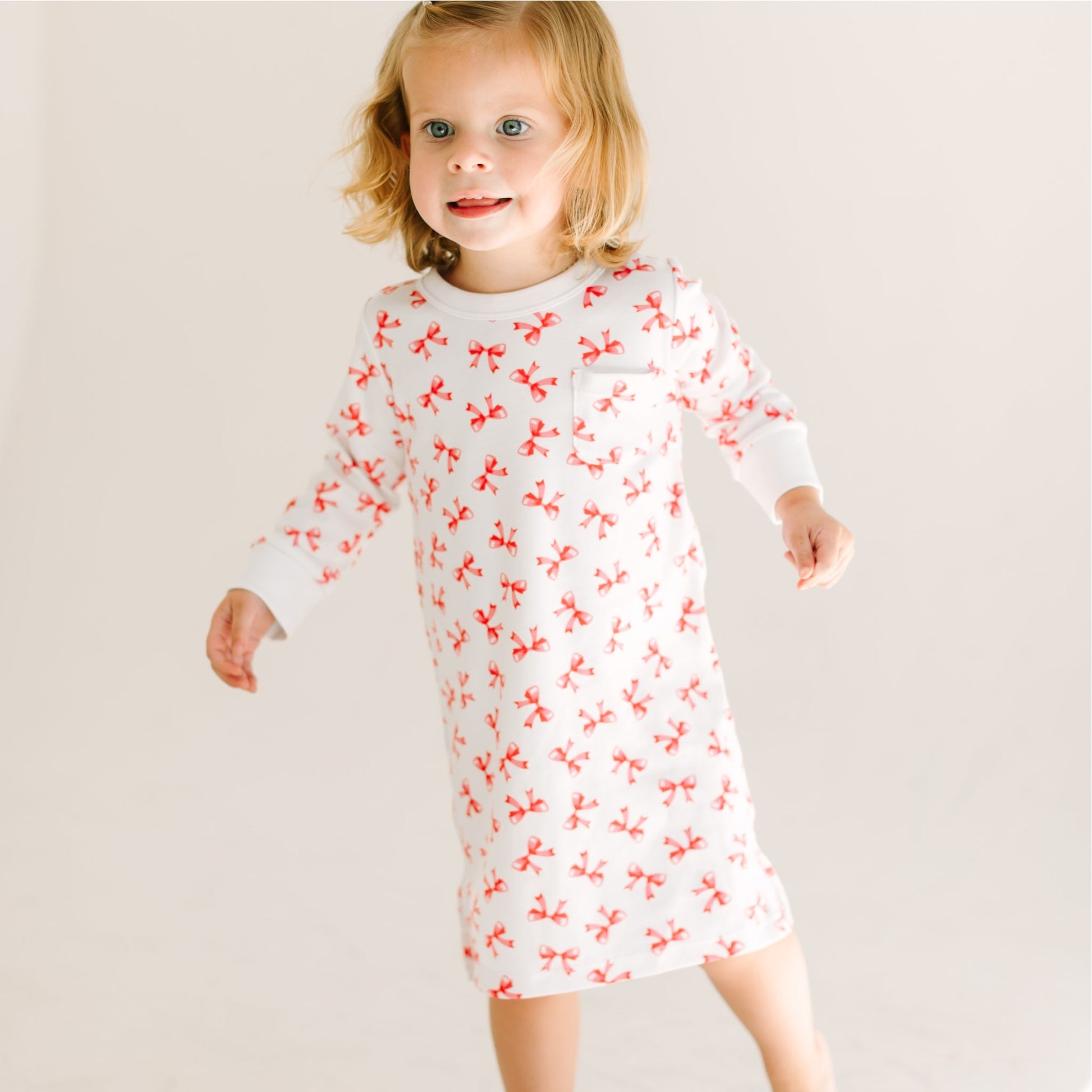 Scarlett Bows Nightdress - Magnolia BabyNightdress