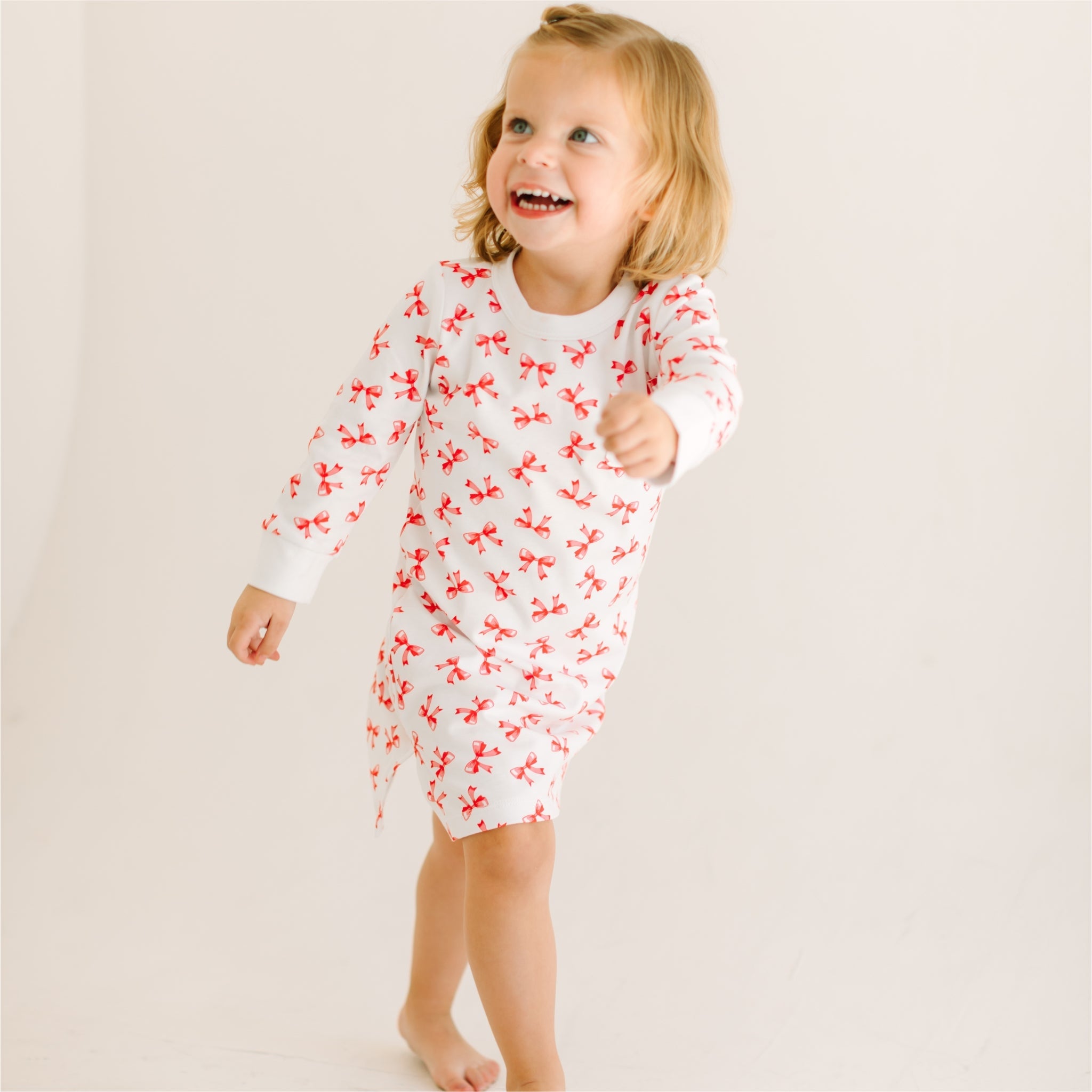 Scarlett Bows Nightdress - Magnolia BabyNightdress