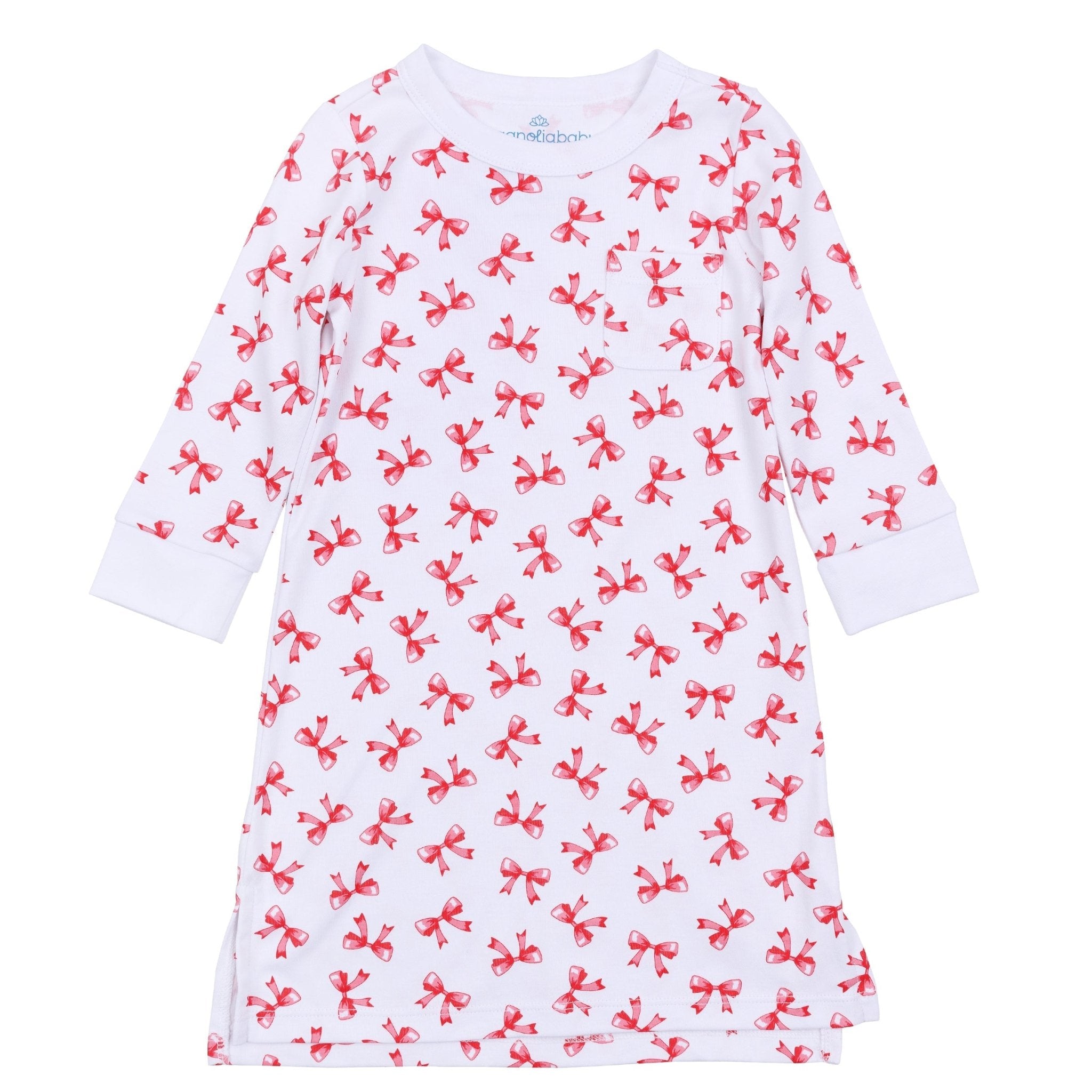 Scarlett Bows Nightdress - Magnolia BabyNightdress