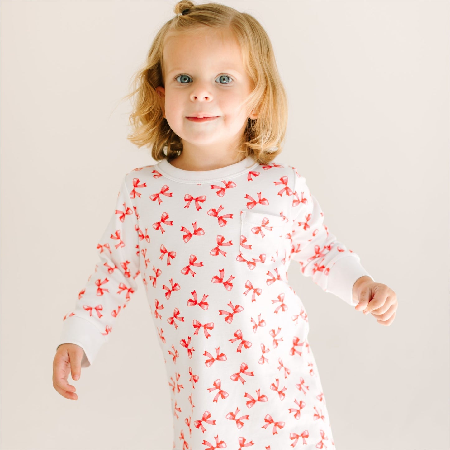 Scarlett Bows Nightdress - Magnolia BabyNightdress