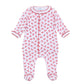 Scarlett Bows Print Ruffle Footie - Magnolia BabyFootie
