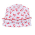 Scarlett Bows Print Ruffle Hat - Magnolia BabyHat