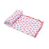 Scarlett Bows Print Swaddle Blanket - Magnolia BabySwaddle Blanket