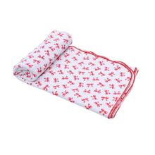  Scarlett Bows Print Swaddle Blanket - Magnolia BabySwaddle Blanket