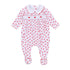 Scarlett Bows Smocked Footie - Magnolia BabyFootie