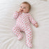Magnolia Baby_Scarlett Bows Zip Footie_1