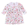 School Day Sweetness Collared Long Sleeve Dress - Pink - Magnolia BabyDress