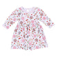 School Day Sweetness Long Sleeve Dress - Pink - Magnolia BabyDress
