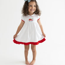  School Wagon Applique Collared Dress - Magnolia BabyDress