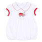 School Wagon Applique Collared Girl Bubble - Magnolia BabyBubble
