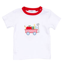  School Wagon Applique T - Shirt - Magnolia BabyT - Shirt