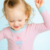 Scoops of Fun Applique Long Pajamas - Magnolia BabyLong Pajamas