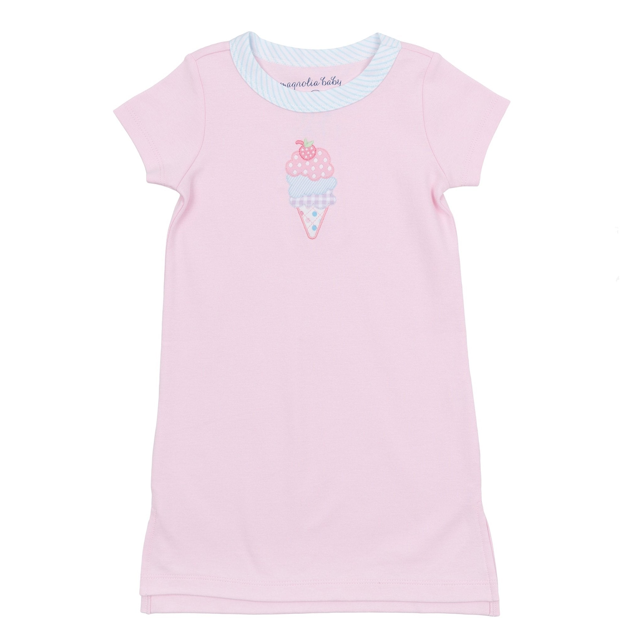 Scoops of Fun Applique Nightdress - Magnolia BabyNightdress
