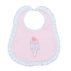 Scoops of Fun Applique Ruffle Bib - Magnolia BabyBib