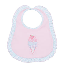  Scoops of Fun Applique Ruffle Bib - Magnolia BabyBib