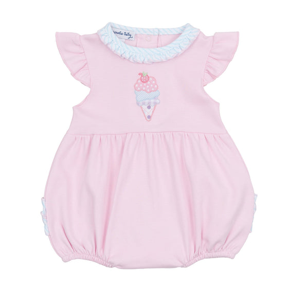 Scoops of Fun Applique Ruffle Bubble - Magnolia BabyBubble