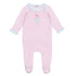 Scoops of Fun Applique Ruffle Lap Footie - Magnolia BabyFootie