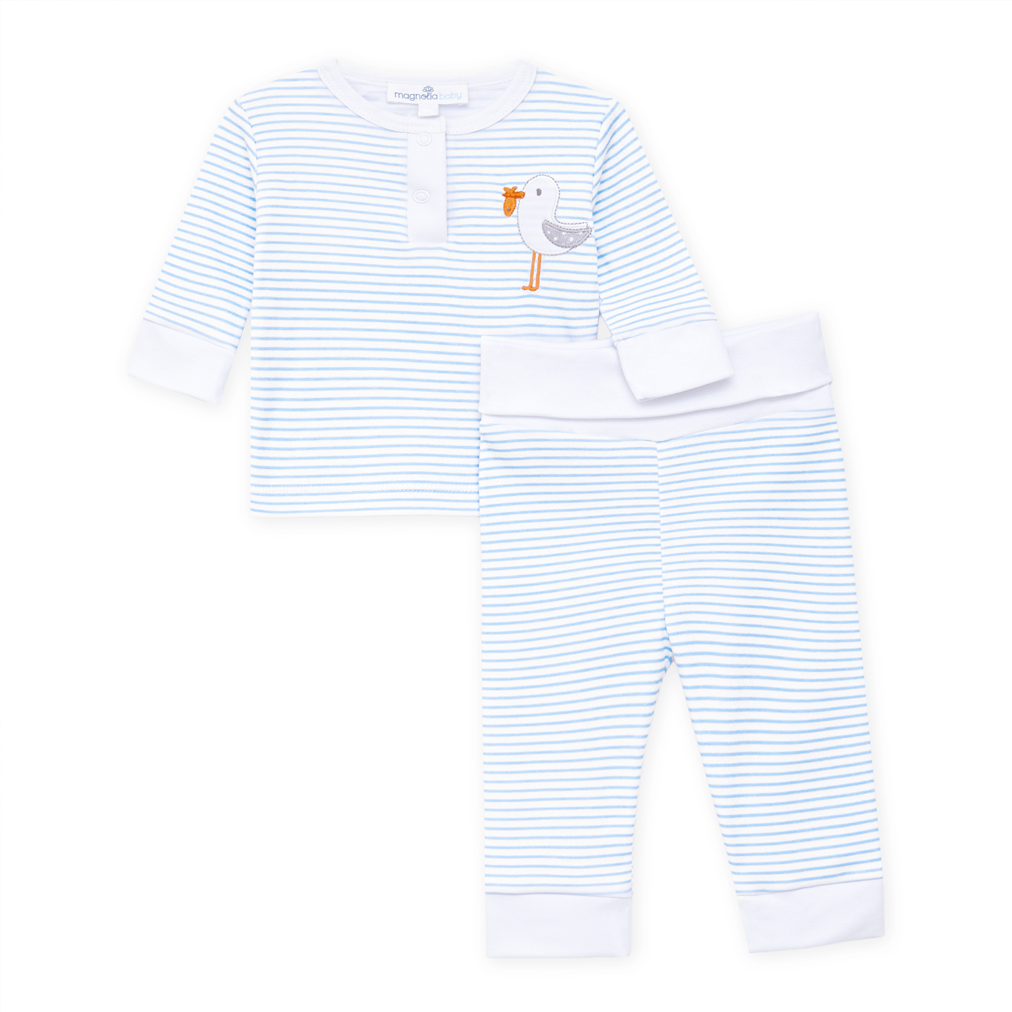 Seabird Shores Applique 2pc Pant Set - Magnolia Baby2pc Pant Set