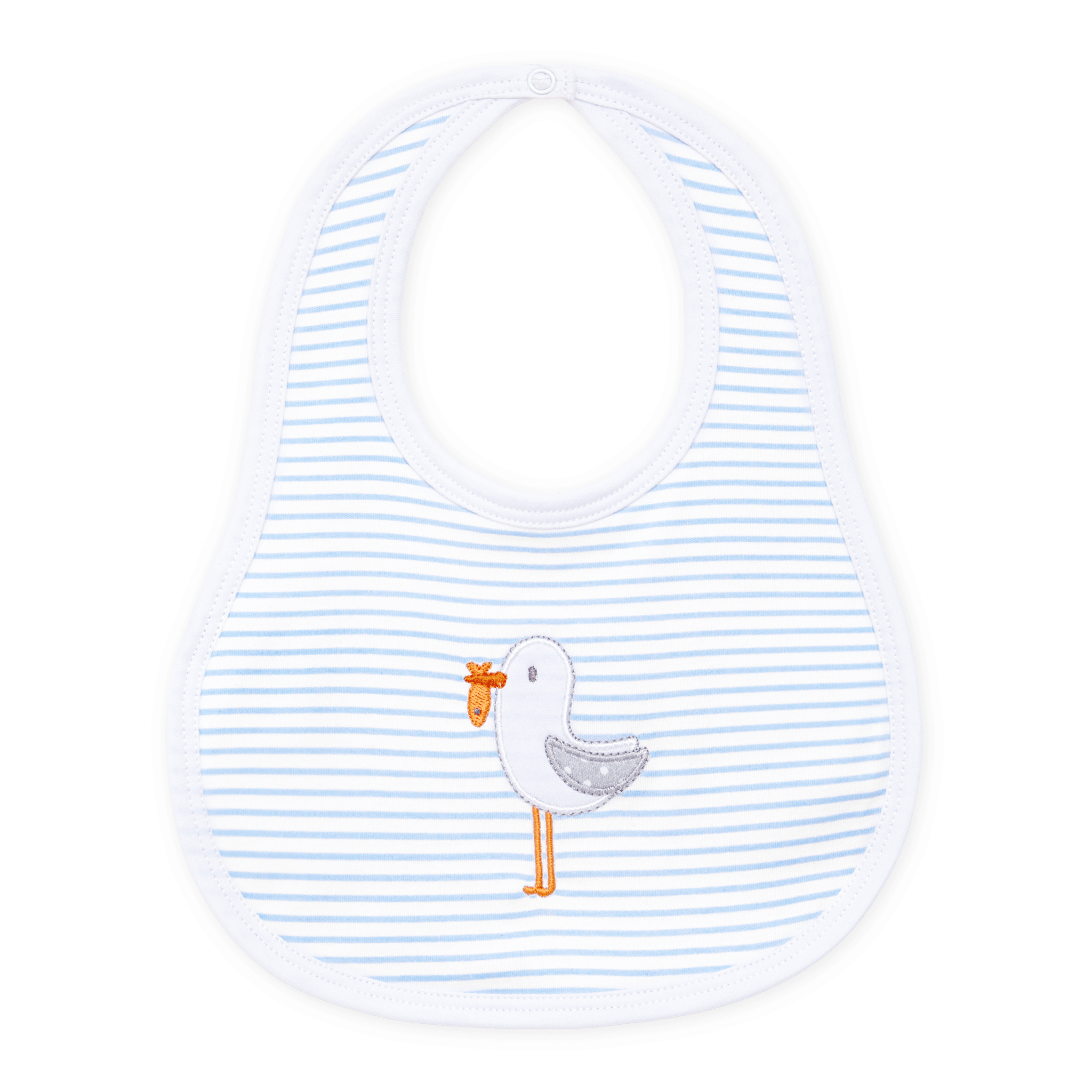 Seabird Shores Applique Bib - Magnolia BabyBib