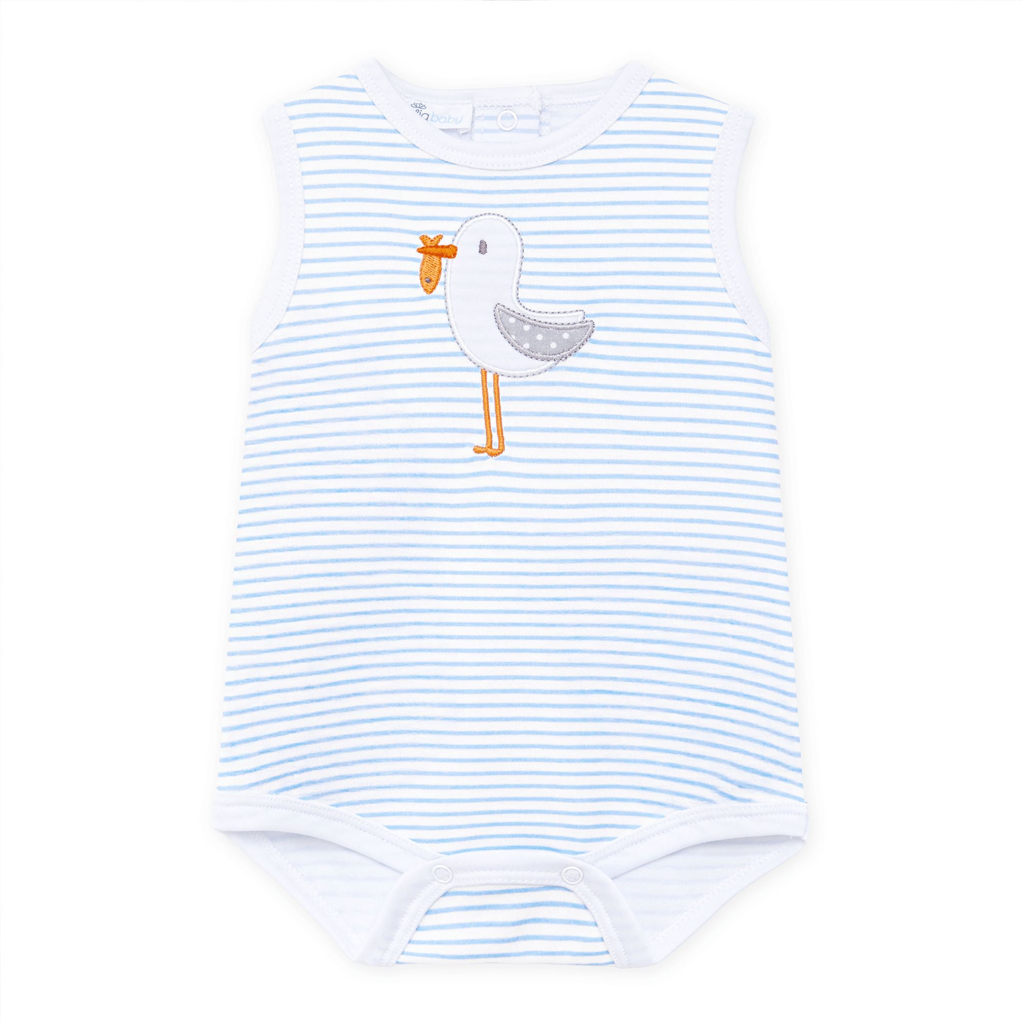 Seabird Shores Applique Bodysuit - Magnolia BabyBodysuit
