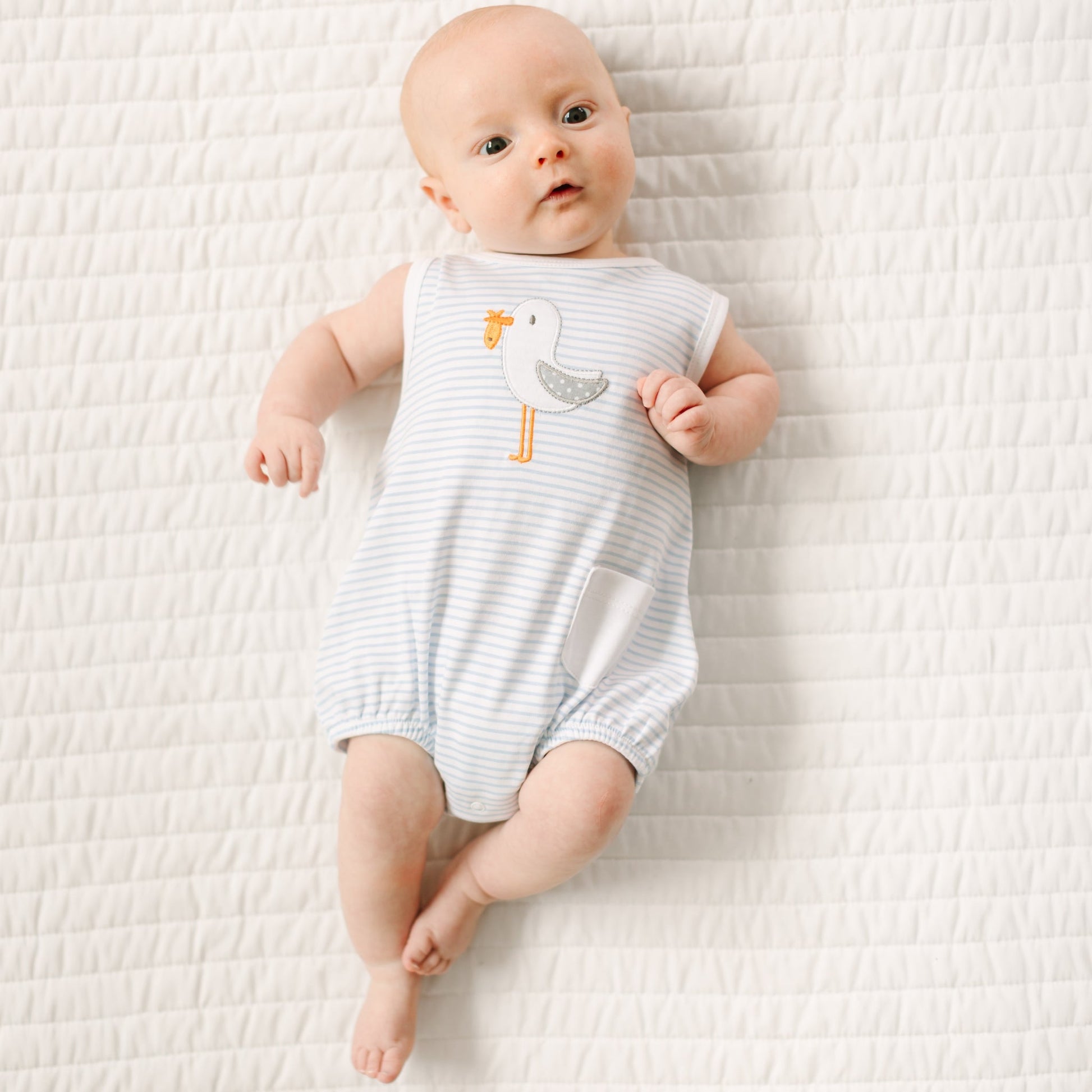 Seabird Shores Applique Bubble - Magnolia BabyBubble