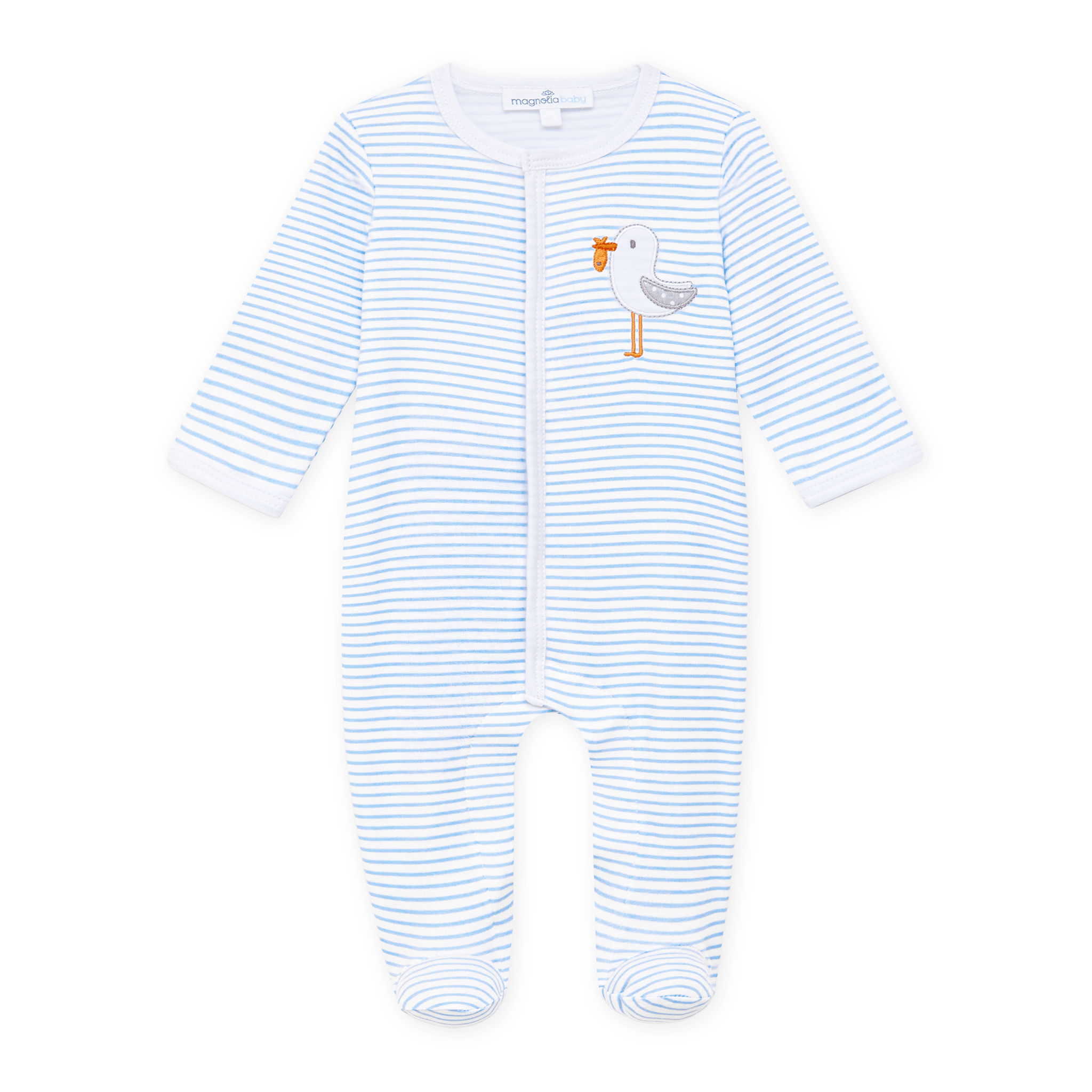 Seabird Shores Applique Footie - Magnolia BabyFootie