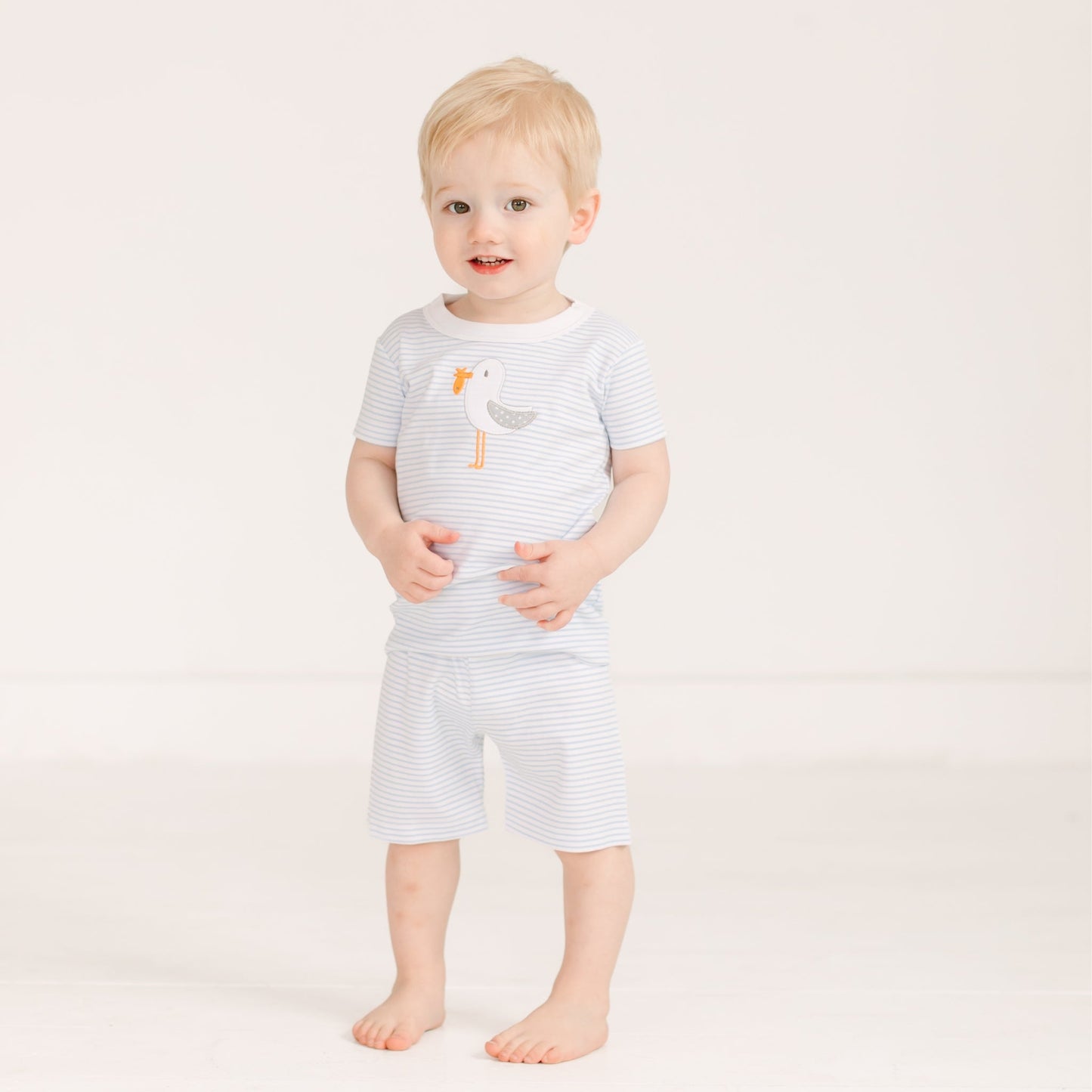 Seabird Shores Applique Short Pajamas - Magnolia BabyShort Pajamas