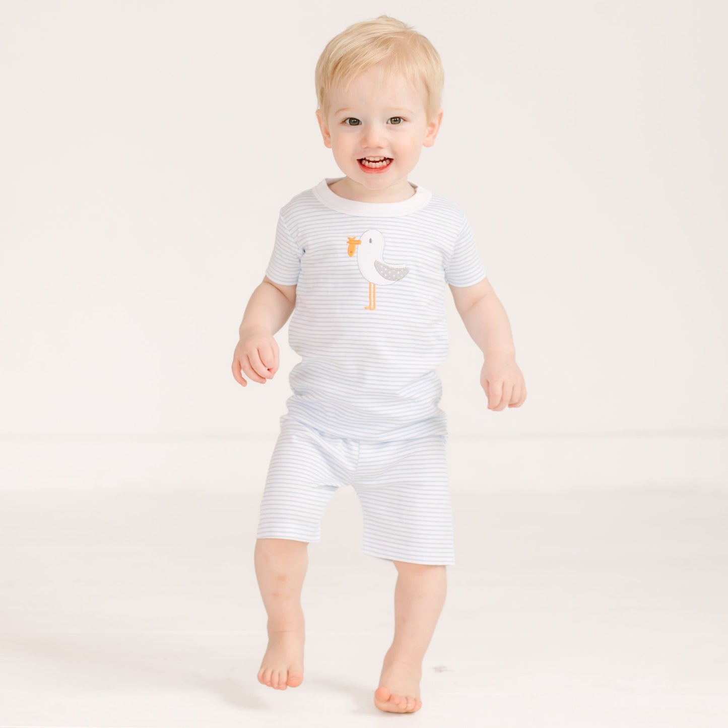 Seabird Shores Applique Short Pajamas - Magnolia BabyShort Pajamas