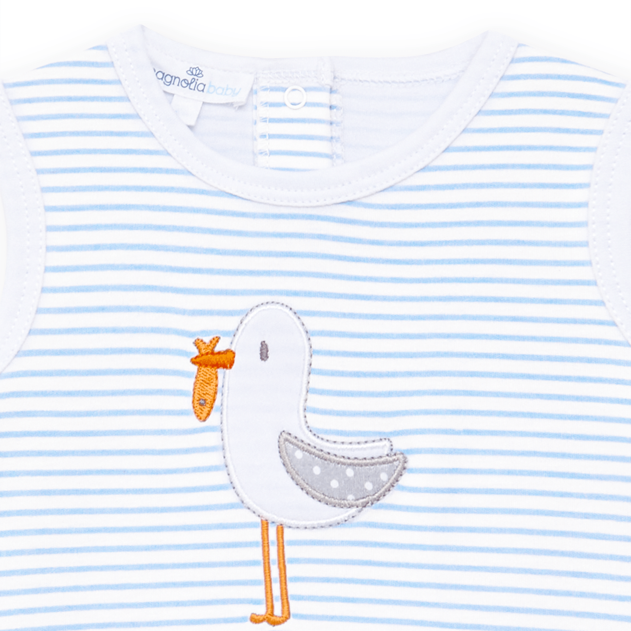 Seabird Shores Applique Short Playsuit - Magnolia BabyShort Playsuit