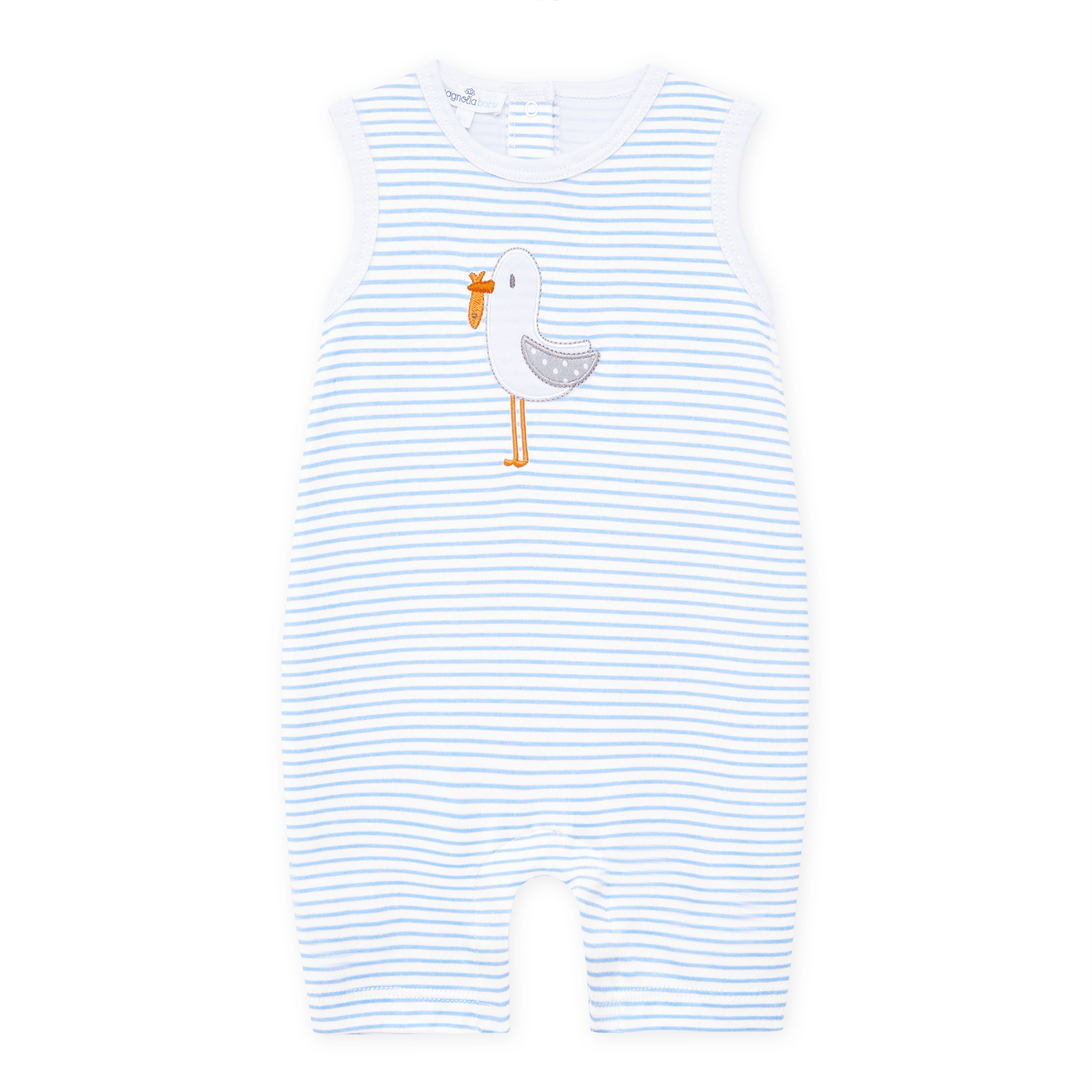 Seabird Shores Applique Short Playsuit - Magnolia BabyShort Playsuit