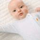 Seabird Shores Applique Zip Footie - Magnolia BabyFootie