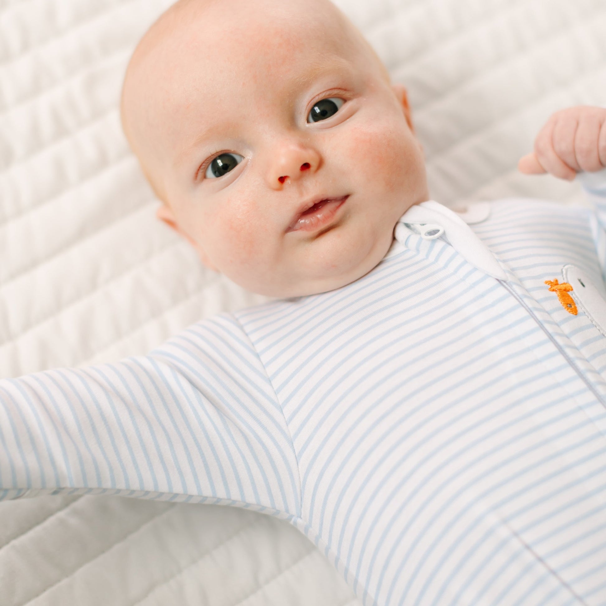 Seabird Shores Applique Zip Footie - Magnolia BabyFootie